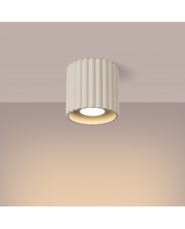 Plafon AURA 1 beżowy GU10 Sollux SL.1789