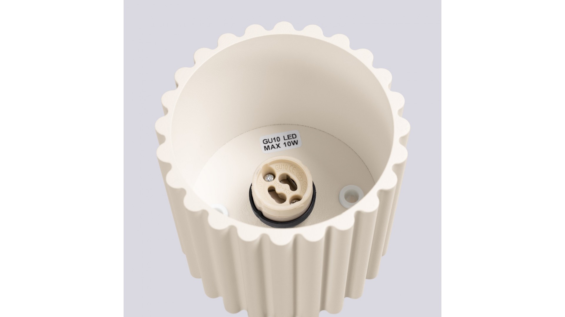 Plafon AURA 1 beżowy GU10 Sollux SL.1789