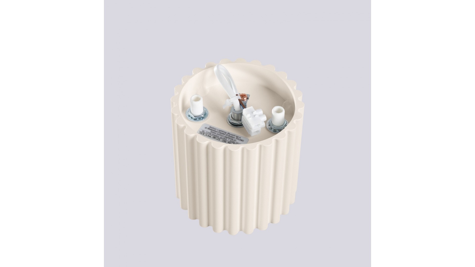 Plafon AURA 1 beżowy GU10 Sollux SL.1789