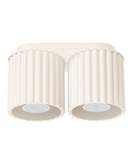 Plafon AURA 2 beżowy GU10 Sollux SL.1790