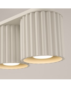 Plafon AURA 2 beżowy GU10 Sollux SL.1790