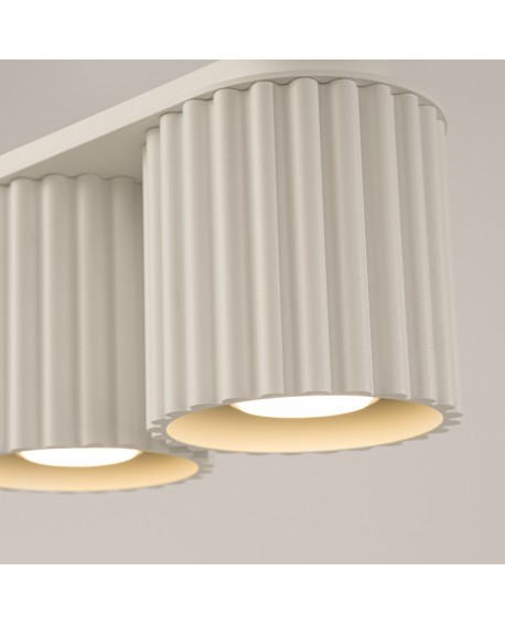 Plafon AURA 2 beżowy GU10 Sollux SL.1790