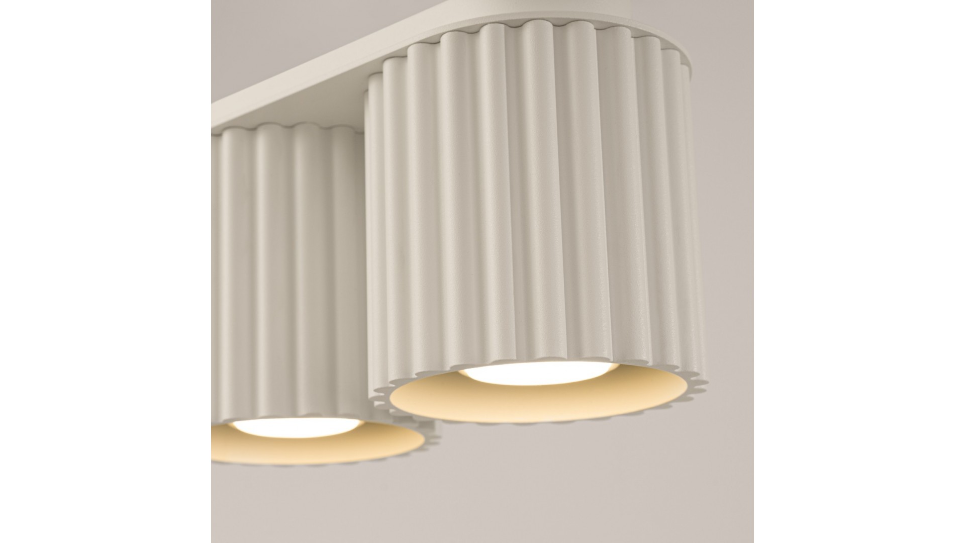 Plafon AURA 2 beżowy GU10 Sollux SL.1790