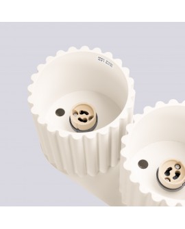 Plafon AURA 2 beżowy GU10 Sollux SL.1790