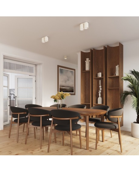 Plafon AURA 2 beżowy GU10 Sollux SL.1790