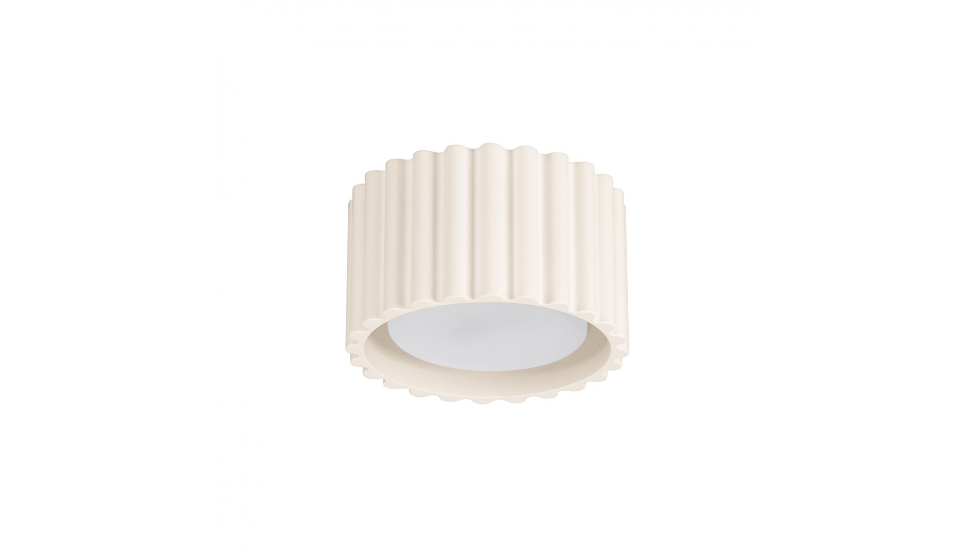 Plafon AURA 1 beżowy Gx53 Sollux SL.1792