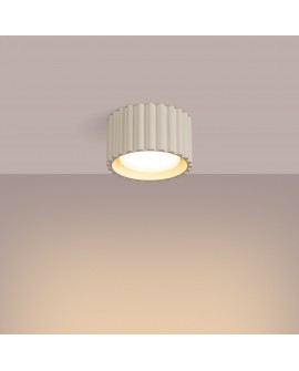 Plafon AURA 1 beżowy Gx53 Sollux SL.1792