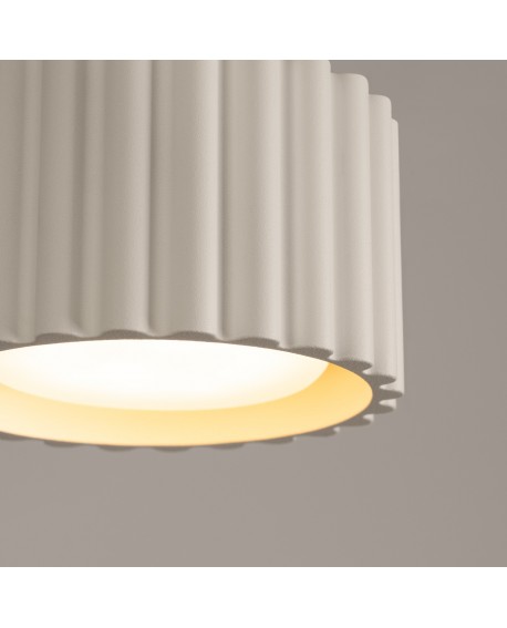 Plafon AURA 1 beżowy Gx53 Sollux SL.1792