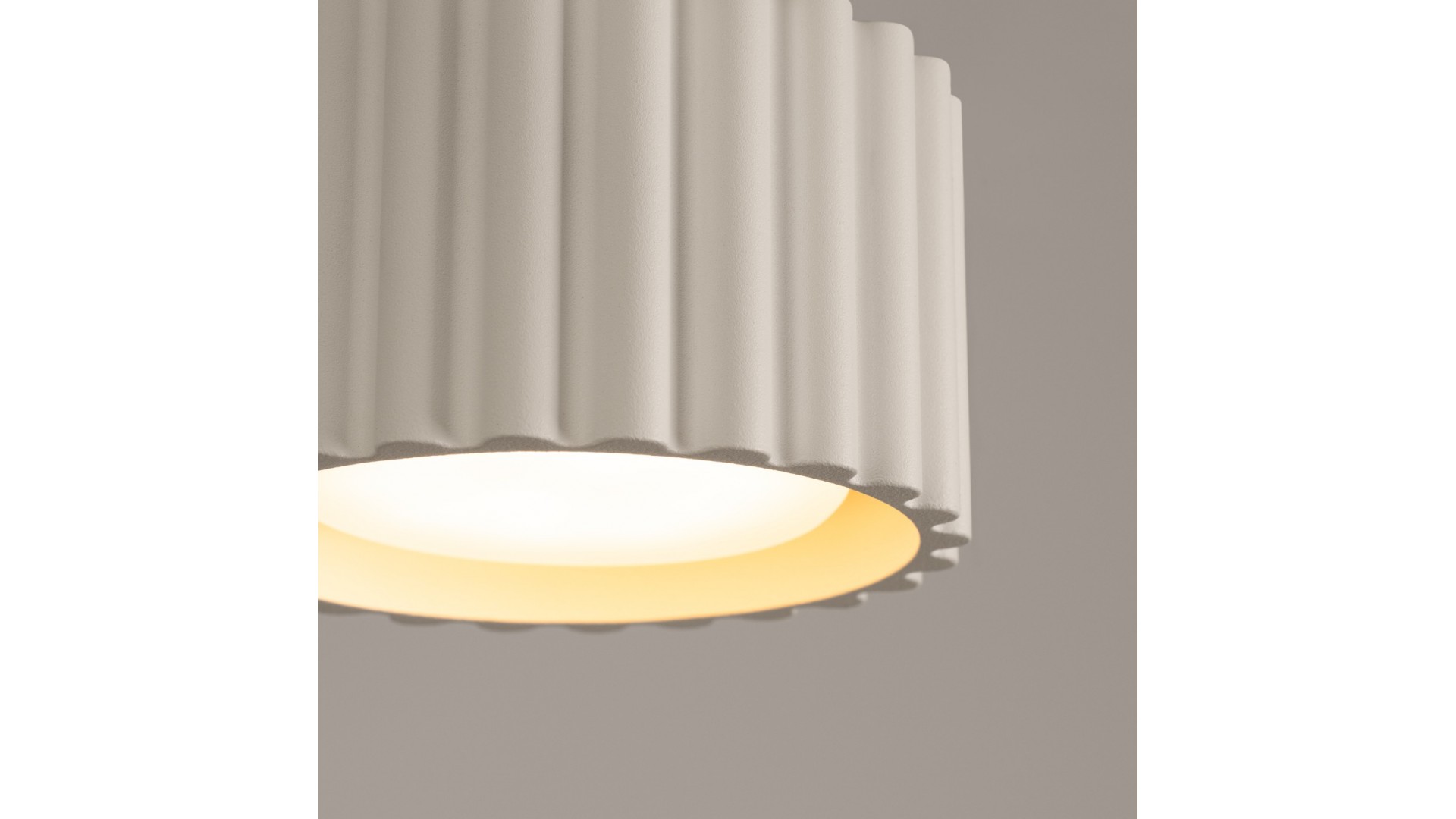 Plafon AURA 1 beżowy Gx53 Sollux SL.1792