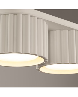 Plafon AURA 2 beżowy Gx53 Sollux SL.1793