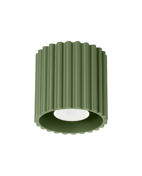 Plafon AURA 1 zielony oliwkowy GU10 Sollux SL.1794