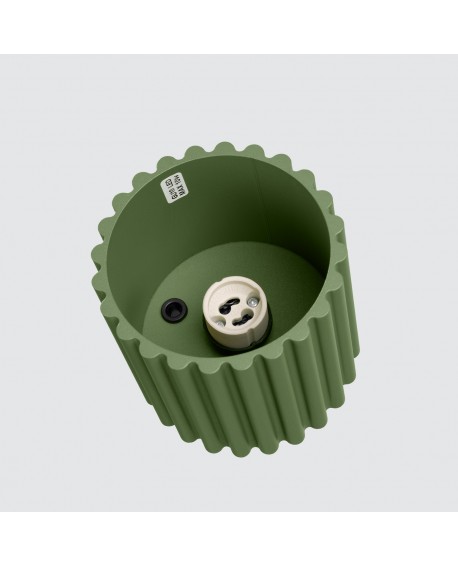 Plafon AURA 1 zielony oliwkowy GU10 Sollux SL.1794