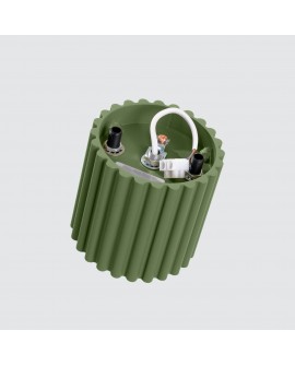 Plafon AURA 1 zielony oliwkowy GU10 Sollux SL.1794