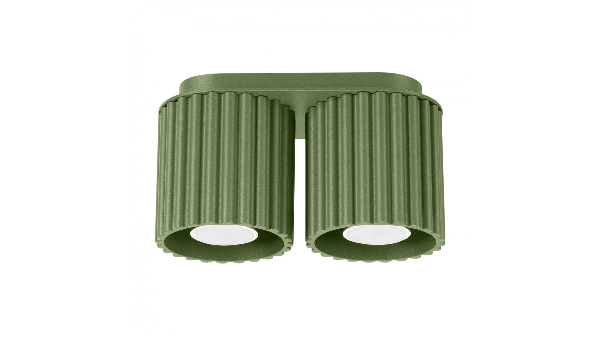 Plafon AURA 2 zielony oliwkowy GU10 Sollux SL.1795