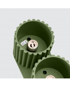 Plafon AURA 2 zielony oliwkowy GU10 Sollux SL.1795