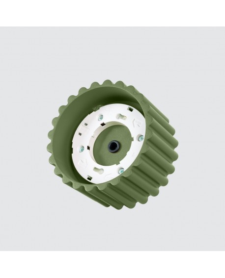 Plafon AURA 1 zielony oliwkowy Gx53 Sollux SL.1797