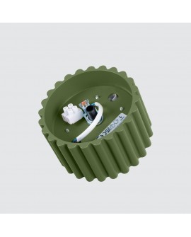 Plafon AURA 1 zielony oliwkowy Gx53 Sollux SL.1797