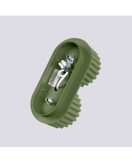 Plafon AURA 2 zielony oliwkowy Gx53 Sollux SL.1798