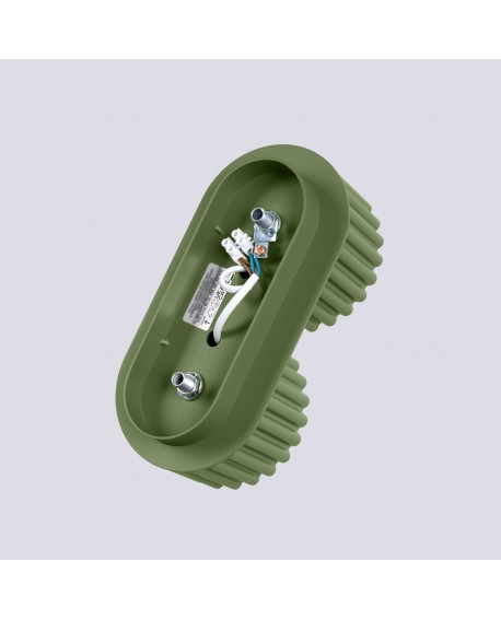 Plafon AURA 2 zielony oliwkowy Gx53 Sollux SL.1798