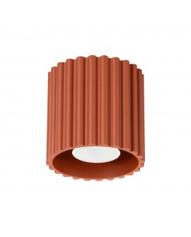 Plafon AURA 1 ochra czerwona GU10 Sollux SL.1799