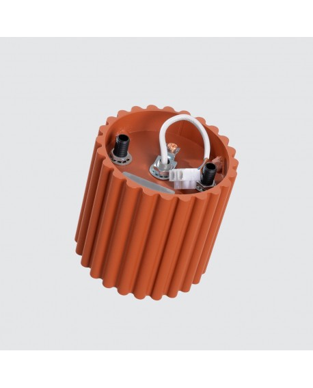 Plafon AURA 1 ochra czerwona GU10 Sollux SL.1799