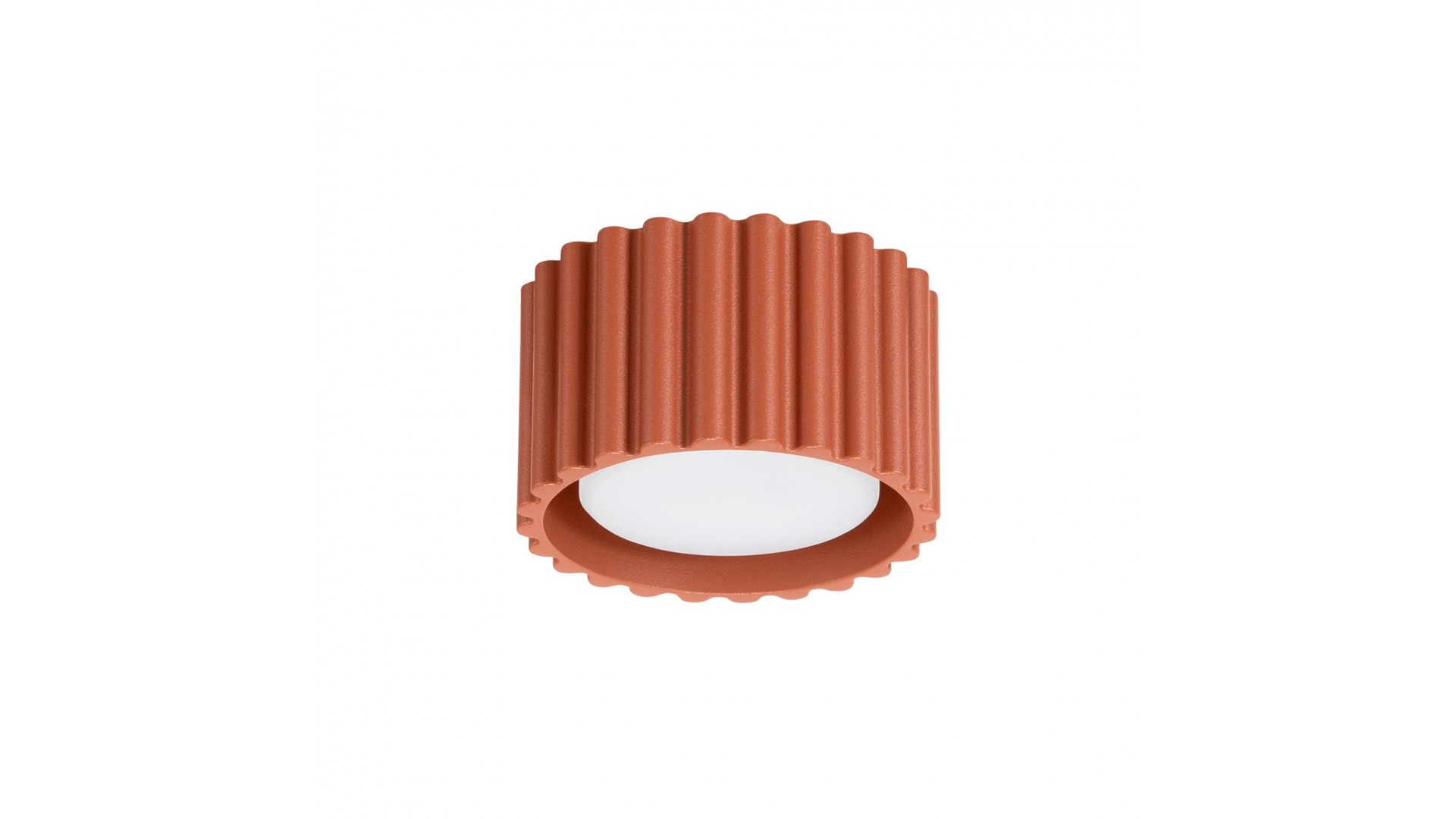 Plafon AURA 1 ochra czerwona Gx53 Sollux SL.1802
