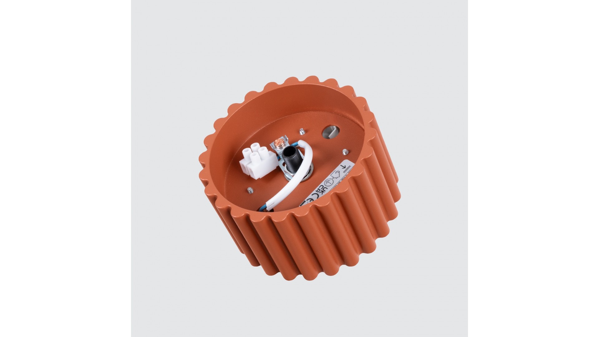 Plafon AURA 1 ochra czerwona Gx53 Sollux SL.1802