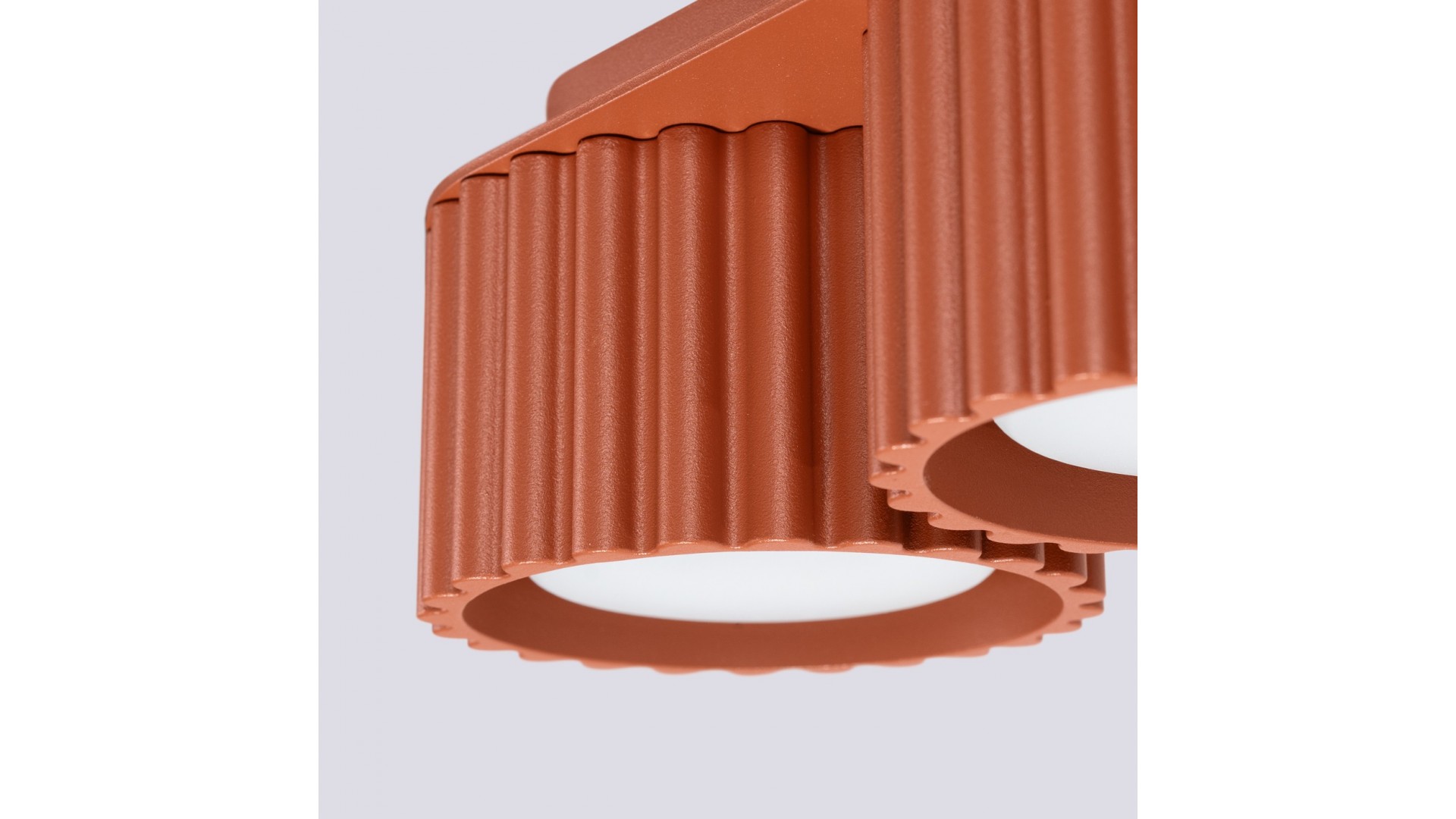 Plafon AURA 2 ochra czerwona Gx53 Sollux SL.1803