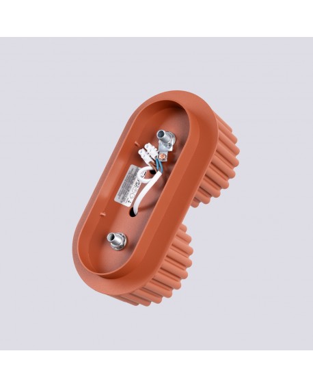 Plafon AURA 2 ochra czerwona Gx53 Sollux SL.1803