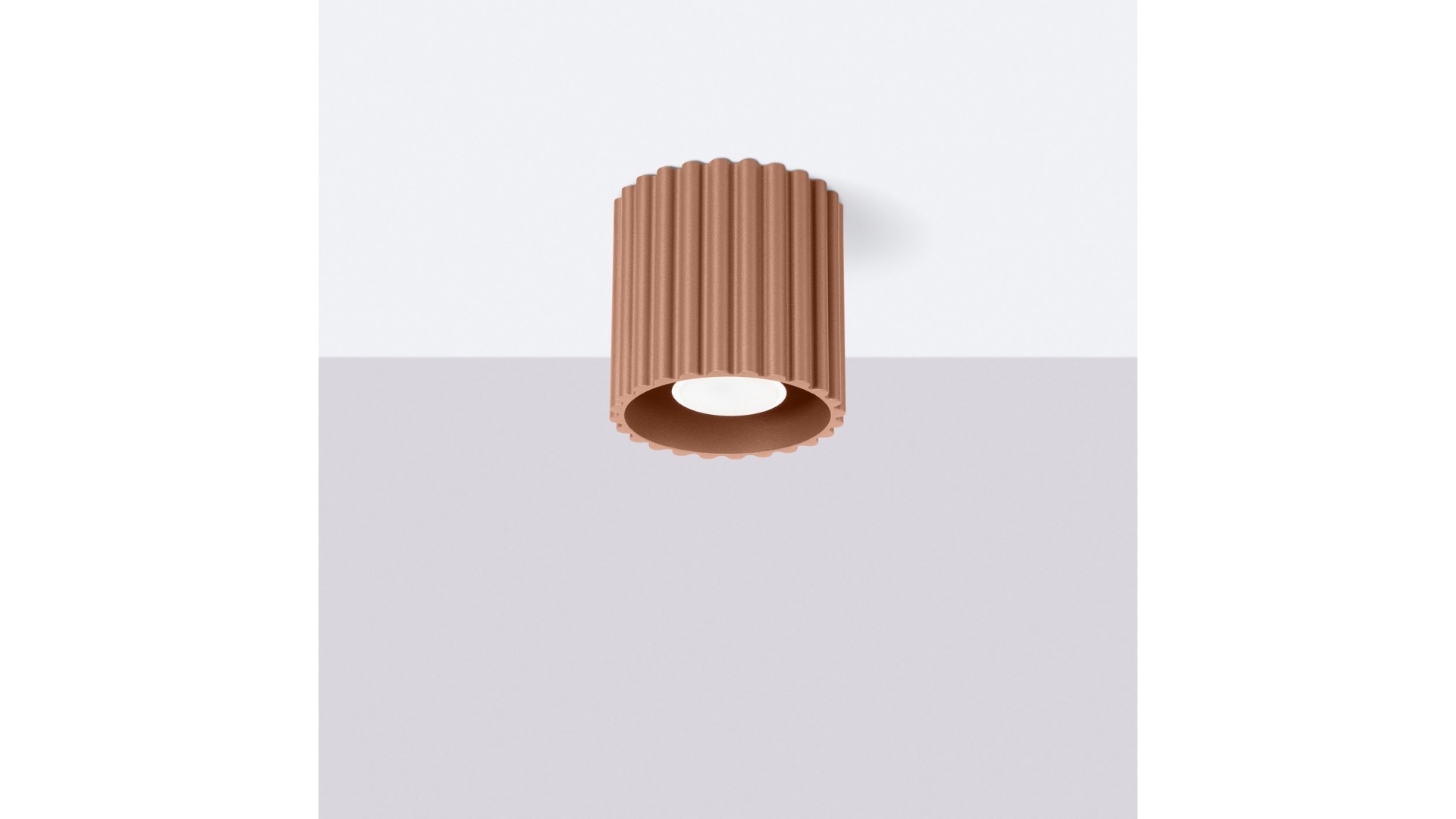 Plafon AURA 1 mocca GU10 Sollux SL.1804