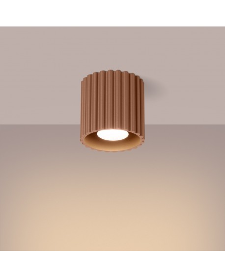 Plafon AURA 1 mocca GU10 Sollux SL.1804