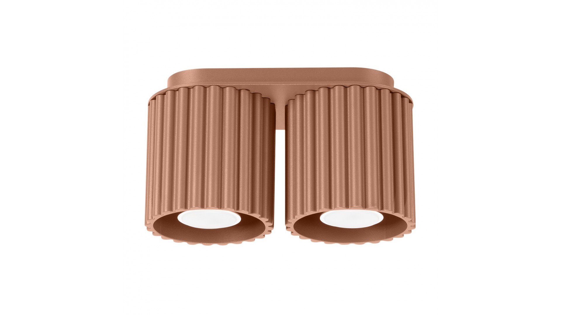 Plafon AURA 2 mocca GU10 Sollux SL.1805