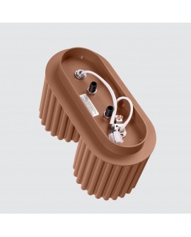 Plafon AURA 2 mocca GU10 Sollux SL.1805