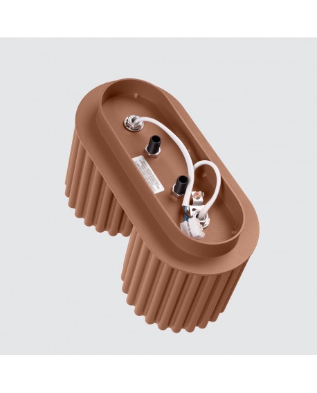 Plafon AURA 2 mocca GU10 Sollux SL.1805