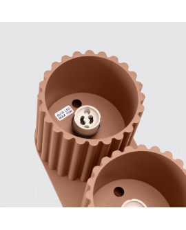 Plafon AURA 2 mocca GU10 Sollux SL.1805