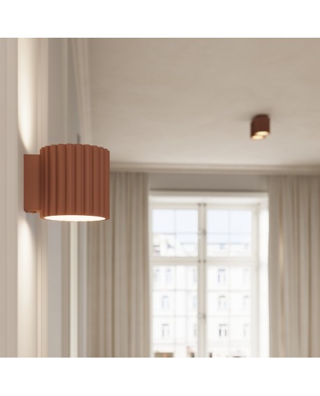 Plafon AURA 2 mocca GU10 Sollux SL.1805