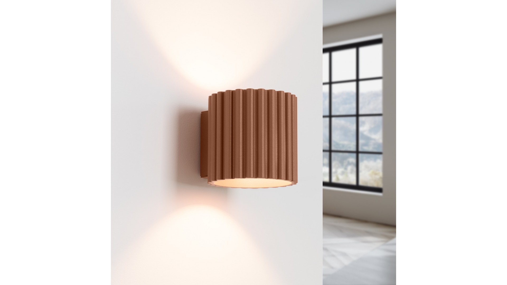 Kinkiet AURA mocca G9 Sollux SL.1806