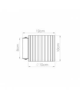 Kinkiet AURA mocca G9 Sollux SL.1806