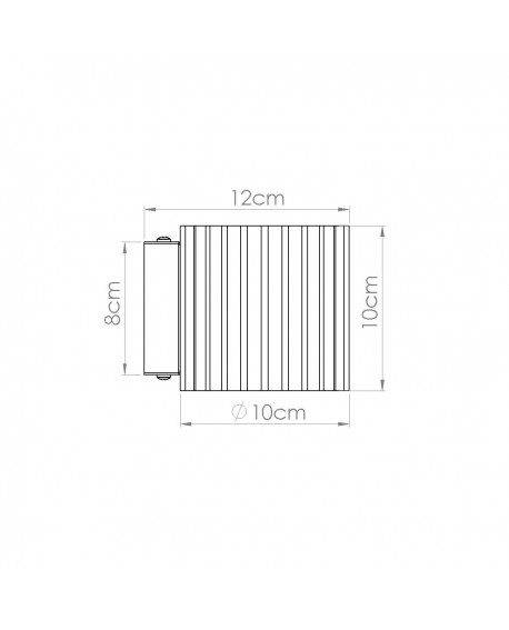 Kinkiet AURA mocca G9 Sollux SL.1806