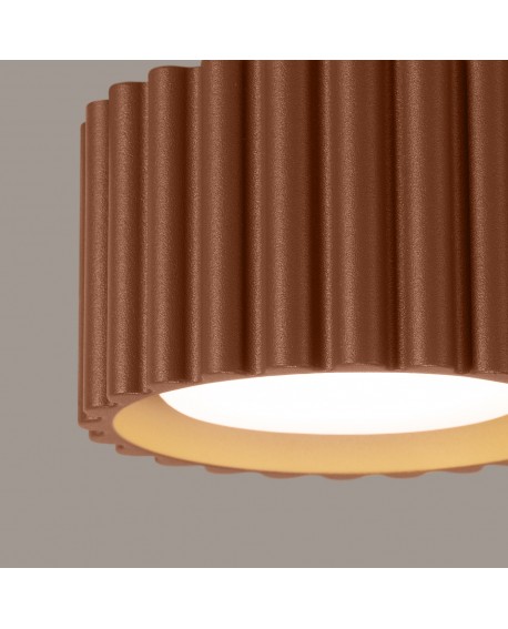 Plafon AURA 1 mocca Gx53 Sollux SL.1807