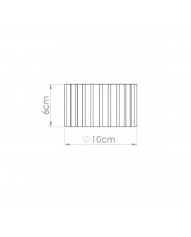 Plafon AURA 1 mocca Gx53 Sollux SL.1807