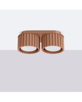 Plafon AURA 2 mocca Gx53 Sollux SL.1808