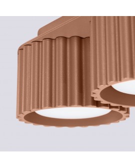 Plafon AURA 2 mocca Gx53 Sollux SL.1808