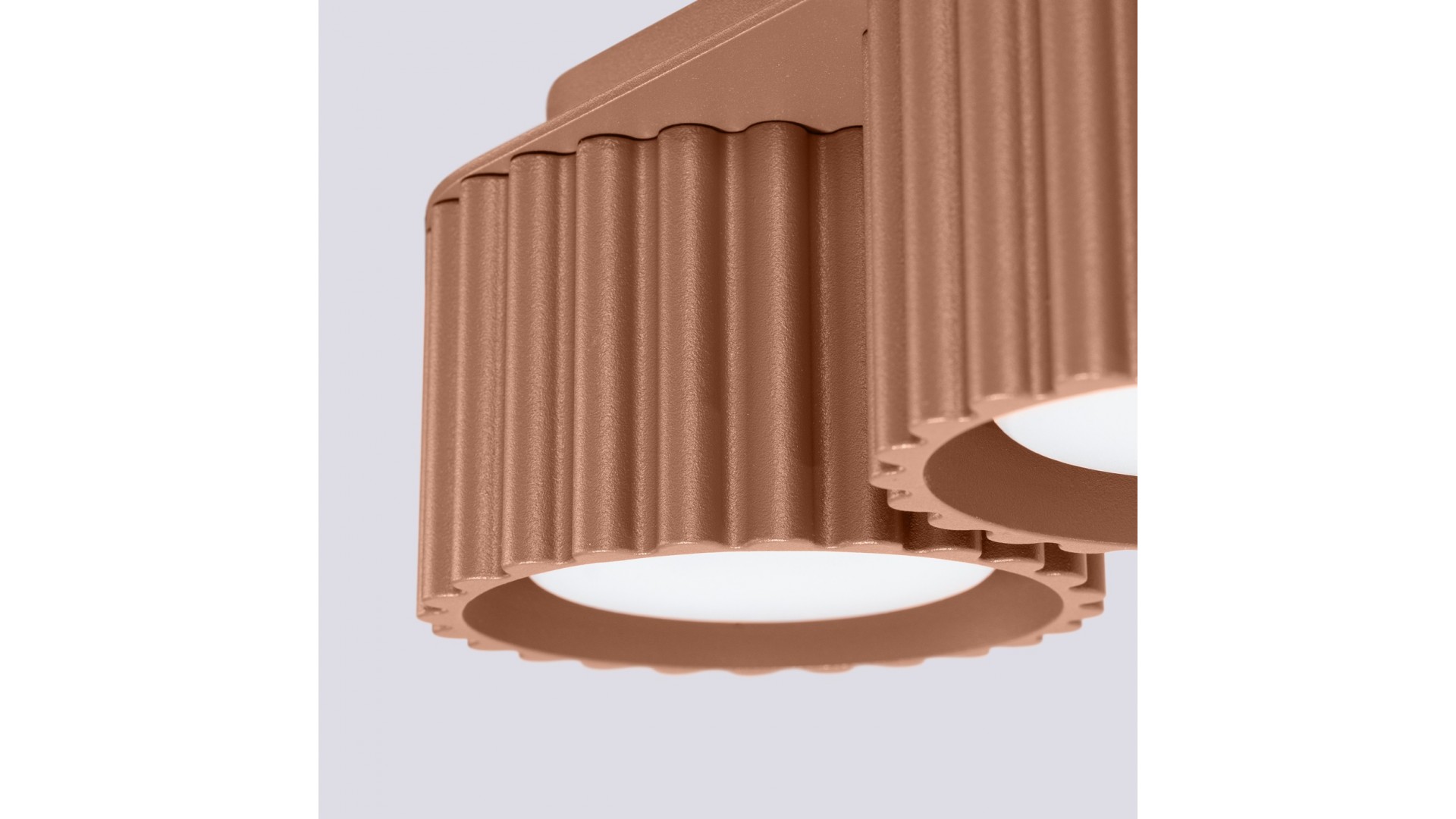 Plafon AURA 2 mocca Gx53 Sollux SL.1808