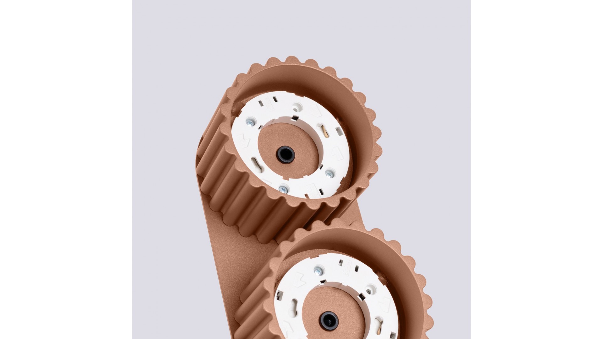 Plafon AURA 2 mocca Gx53 Sollux SL.1808