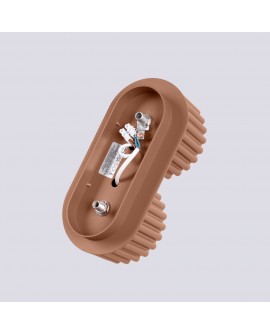 Plafon AURA 2 mocca Gx53 Sollux SL.1808