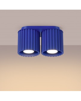 Plafon AURA 2 ultramaryna GU10 Sollux SL.1810