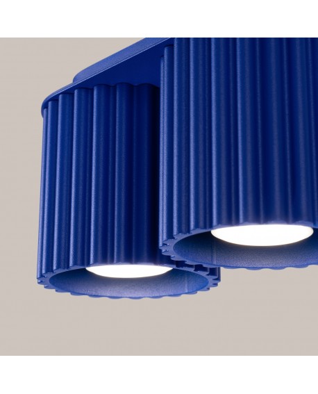 Plafon AURA 2 ultramaryna GU10 Sollux SL.1810