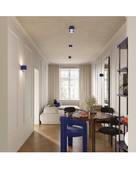 Plafon AURA 1 ultramaryna Gx53 Sollux SL.1812