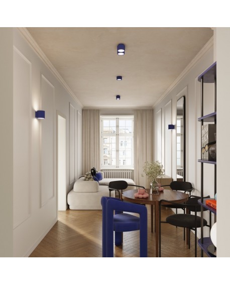 Plafon AURA 1 ultramaryna Gx53 Sollux SL.1812